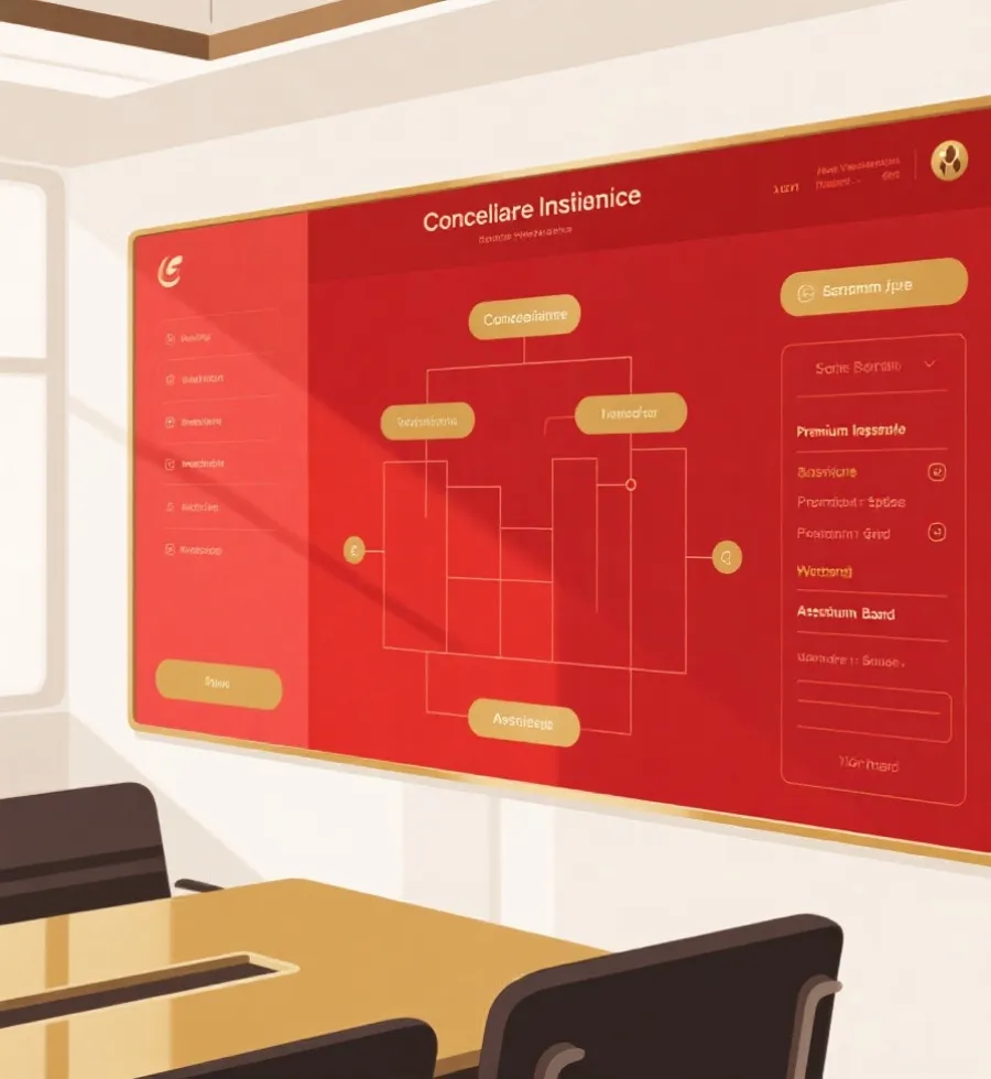 会员服务流程与协同示意