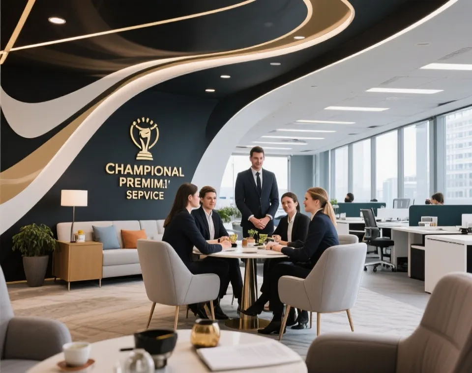 会员专属服务团队协同示意