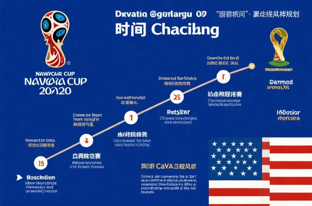 2026世界杯观赛旅行规划时间线示意图